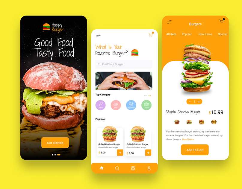 Fast Food Mobile App